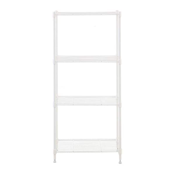 Powder Coated Solid Shelf 18 x 48, Wire Laundry Carts