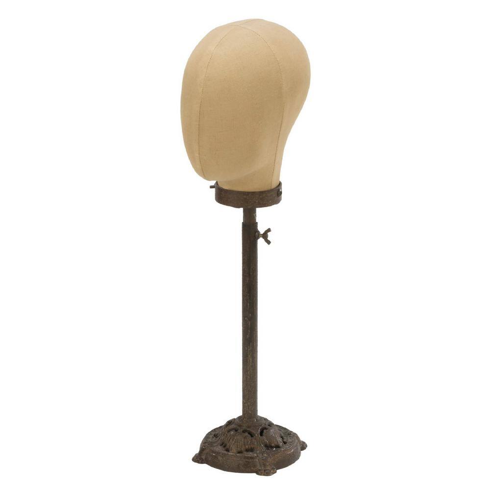 Brown Antique Tabletop Head Form price history on PriceWatchPro