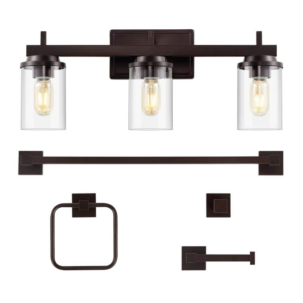 Reviews for JONATHAN Y Liam 23.25 in. 3Light Farmhouse Industrial