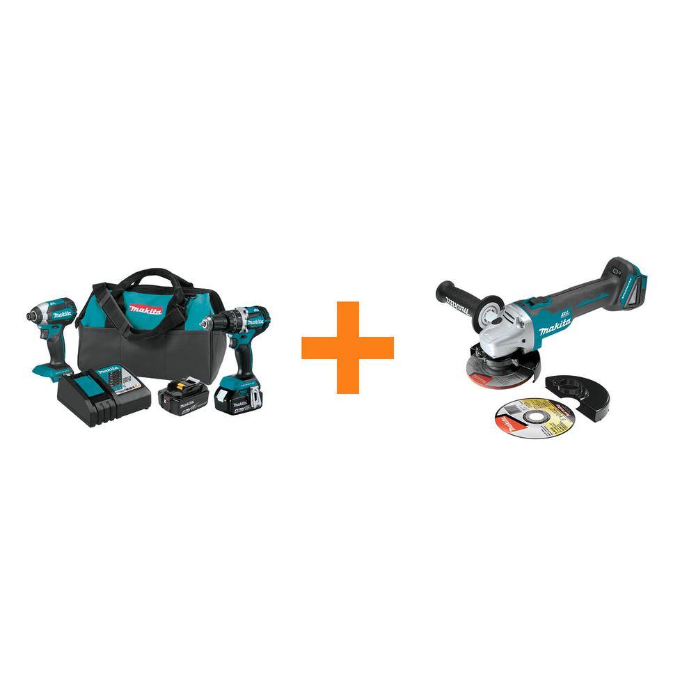 マキタ（米国仕様） Makita 18V LXT Lithium-Ion Brushless Cordless Hammer Drill/Impact