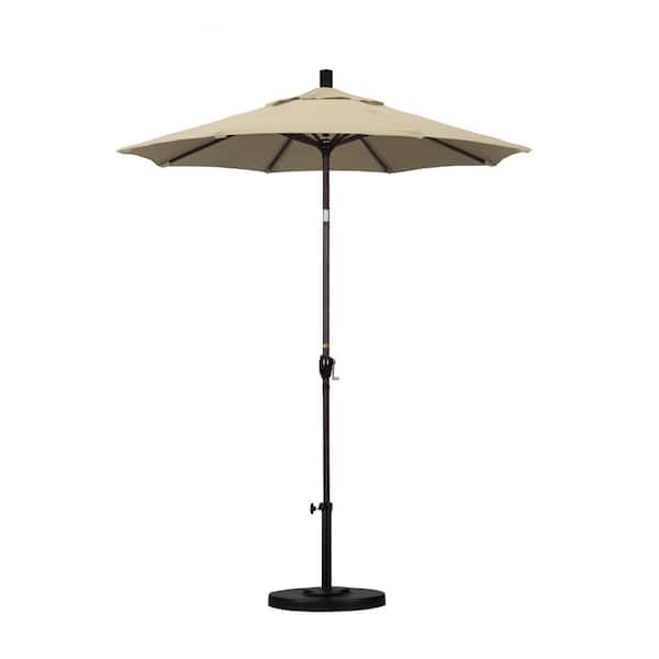 California Umbrella 6 Ft Bronze, 6 Ft Umbrella For Patio