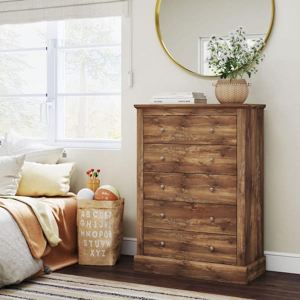 brown dresser near me Watson 4 Drawer Dresser Brown
