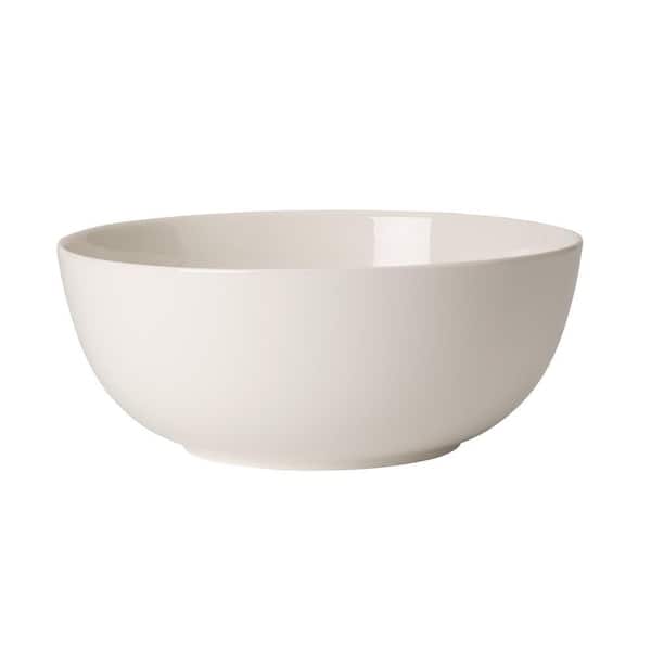 For Me White Round Vegetable Bowl