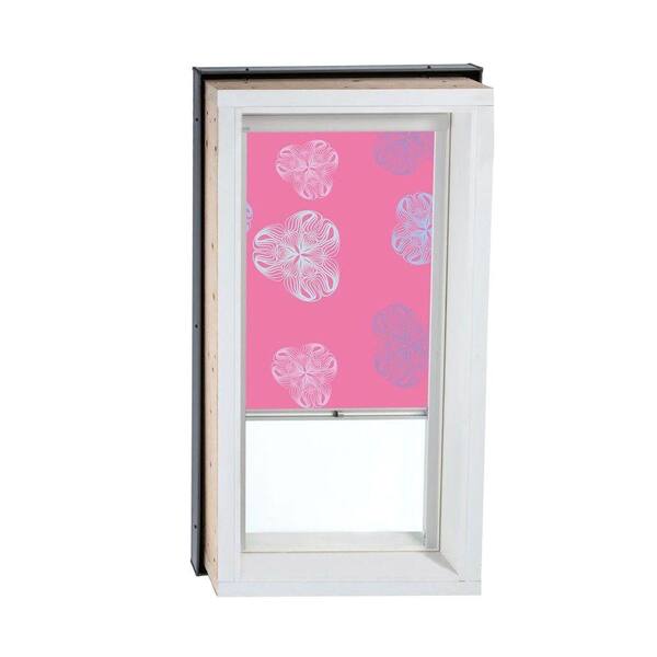 VELUX Nature Pink Manually Operated Blackout Skylight Blinds for FCM/QPF 2222 Models