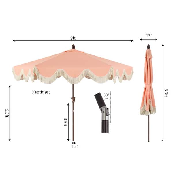 beautiful patio umbrella Amazon.com : Rotihom 11FT Solar Powered LED Light Cantilever Patio Umbrella  with Base Included, Large Cantilever Umbrella with 360Rotation, Heavy-Duty  Offset Outdoor Umbrella for Patio,Pool,Backyard (Champagne) : Patio, Lawn &  Garden