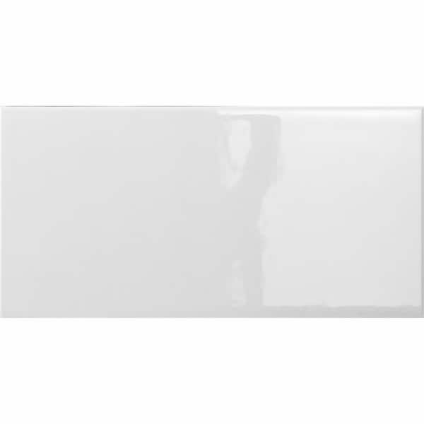 Catch Gray 3 in. x 6 in. Glossy Ceramic Wall Tile (16.59 sq. ft./Case)