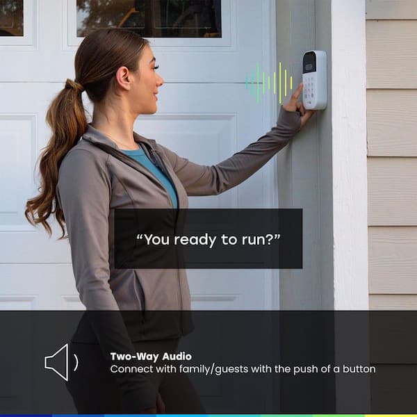 Chamberlain myQ Smart Wireless Garage Door Video Keypad MYQ