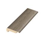 Vintage Pewter Oak .75 in. Thick x 2.36 in. Wide x 78.7 in. Length Laminate Stairnose Molding