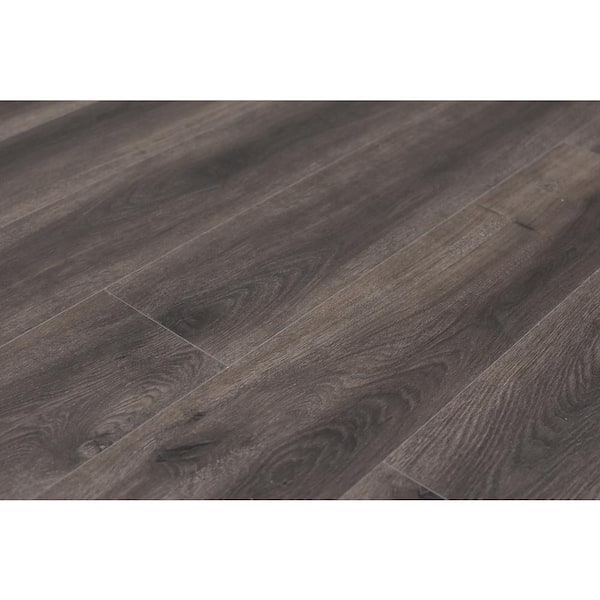 Invicta Raw Umber 20 MIL x 7 in. W x 60 in. L Click Lock Waterproof Vinyl Plank Flooring (23.68 sq. ft.)