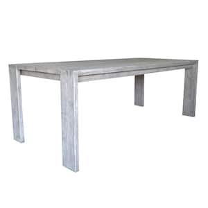 Ralph Natural Wood 39.11 in. Width 4 Legs Dining Table Seats 8