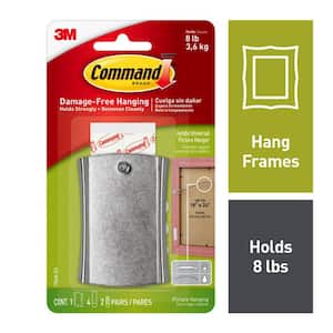 Command Large Wall Hooks, Damage Free Hanging Wall Hooks with Adhesive  Strips, No Tools Double Wall Hooks for Hanging Christmas Decorations, 2  Satin Brass Plastic Hooks and 2 Command Strips, Hooks -  Canada