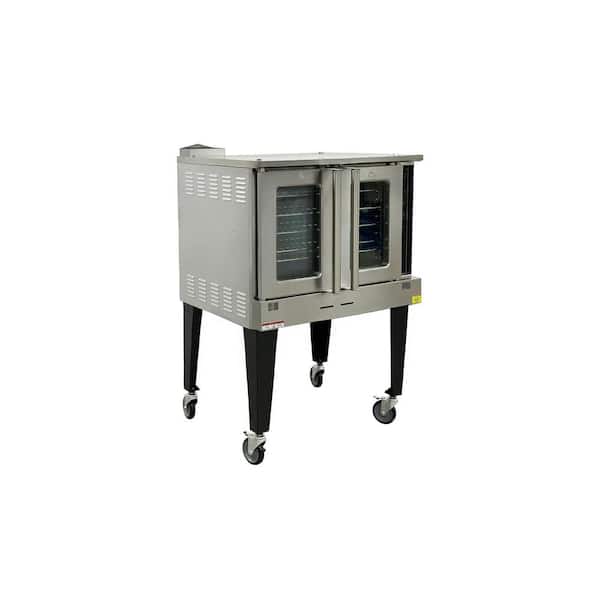 38.1 in. Commercial NSF Convection Oven Natural Gas EORC60Stainless Steel