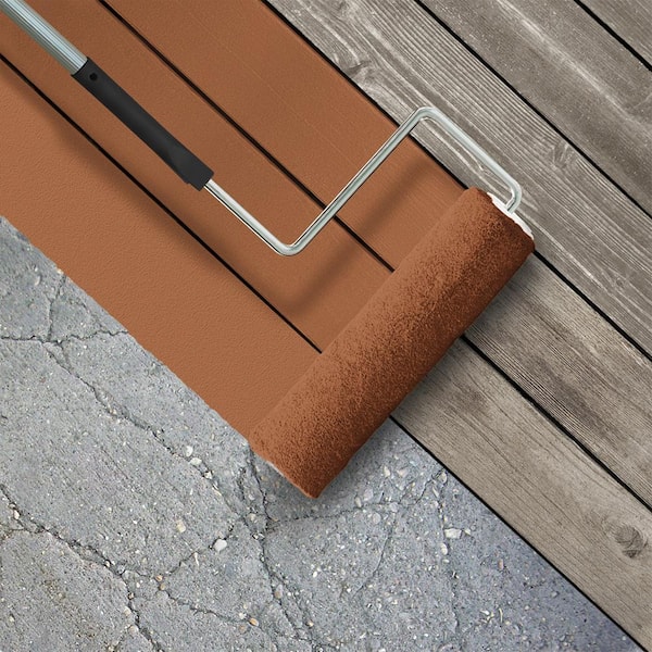 1 gal. #PPU3-16 Maple Glaze Gloss Enamel Interior/Exterior Porch and Patio Floor Paint