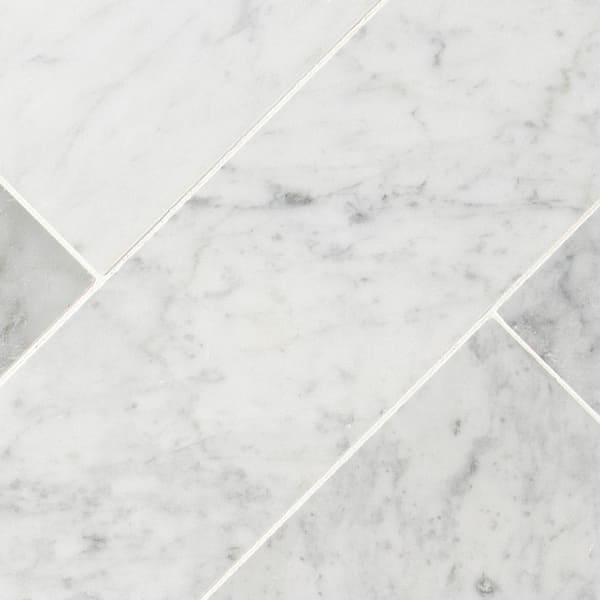 Have a question about MSI Carrara White Honed White Marble