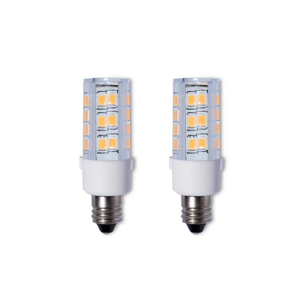 40 - Watt Equivalent Warm White Light T6 (E12) Candelabra Screw, Dimmable C