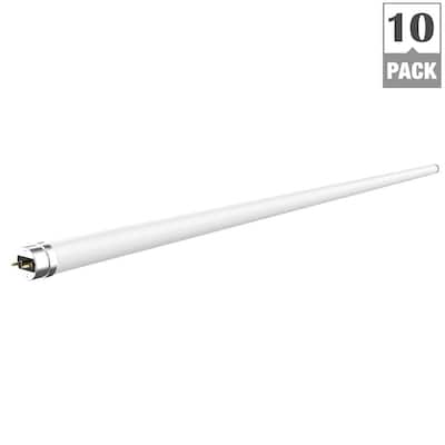 4 ft. 13-Watt T8 Dimmable LED Linear Light Bulb Type A Daylight 5000K (10-Pack)