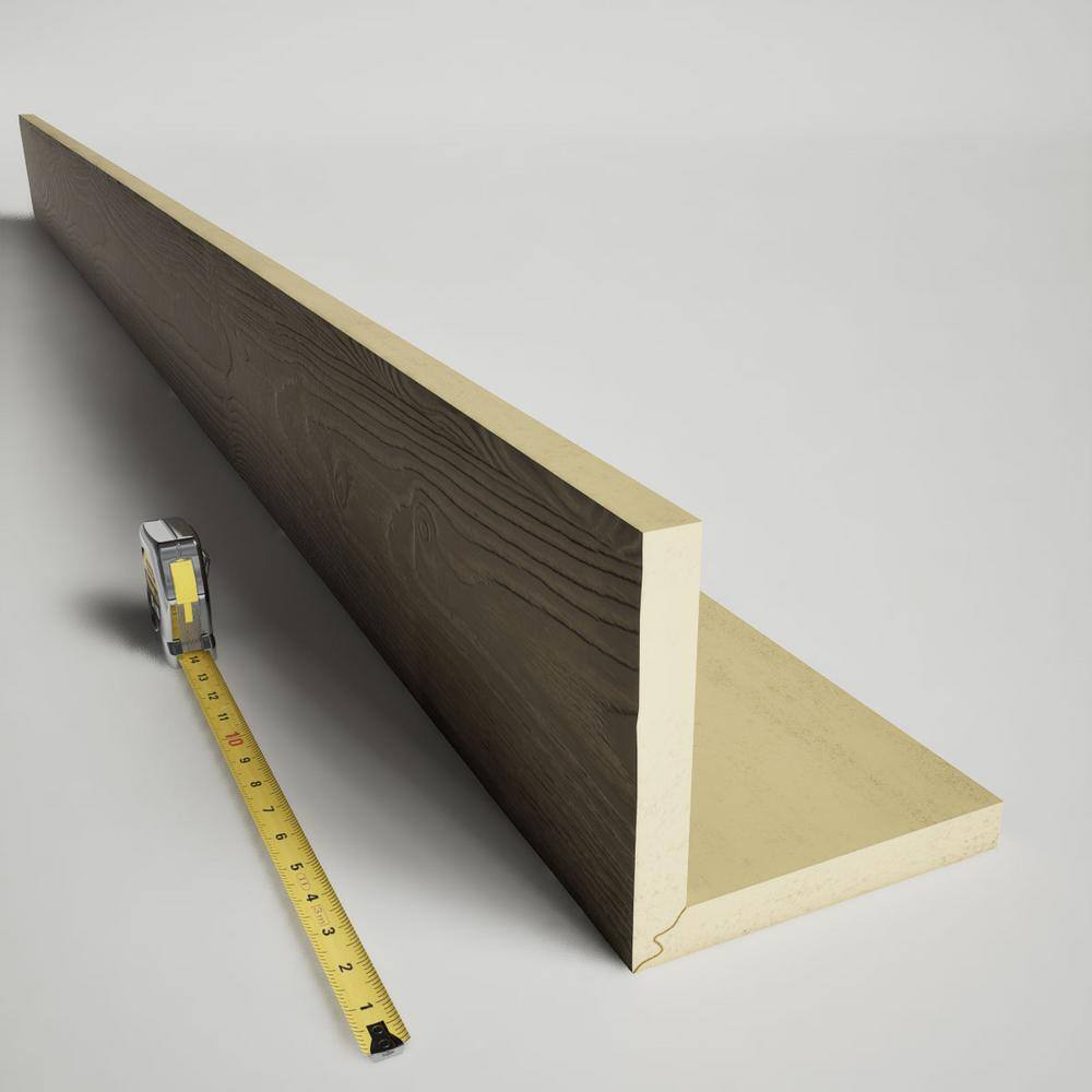 Rustic Taupe Faux Wood Ceiling Beam 6"H x 8"W x 12'L