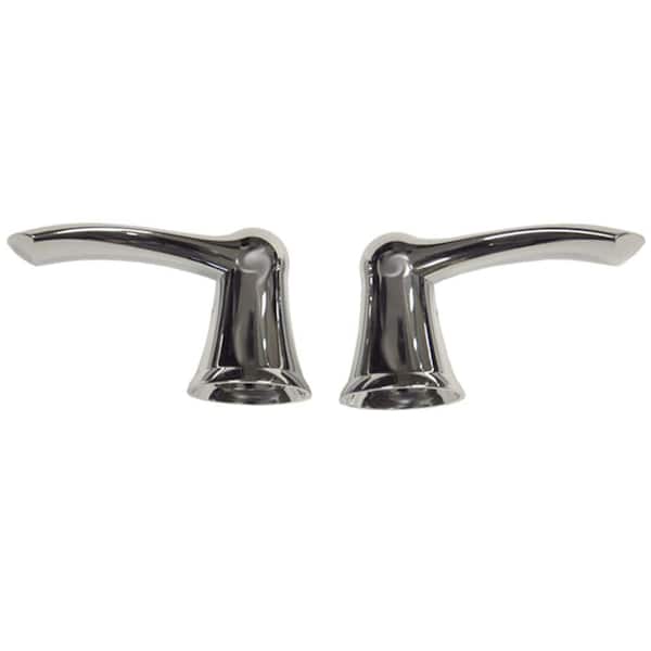 Danco Replacement Lavatory Faucet Handles For American Standard In Chrome 10422 The Home Depot - American Standard Bathroom Sink Faucet Replacement Parts