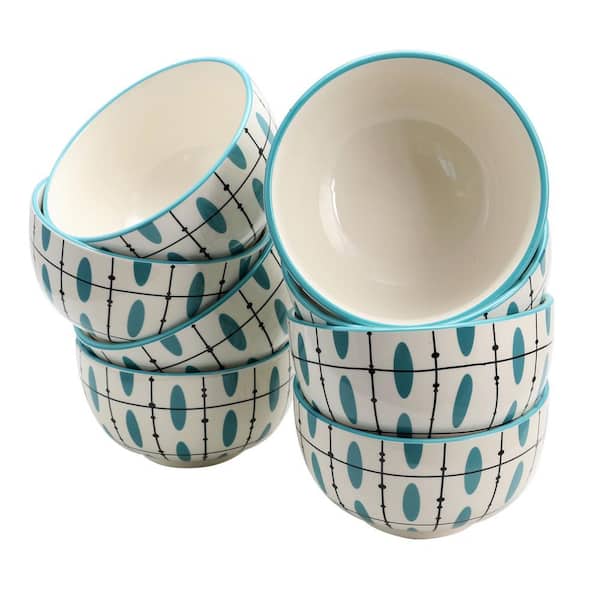 Studio California Luminescent Blue Bowl (Set of 8)