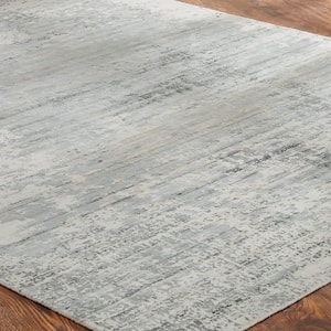 Gray/Sky 2 ft. x 3 ft. Area Rug