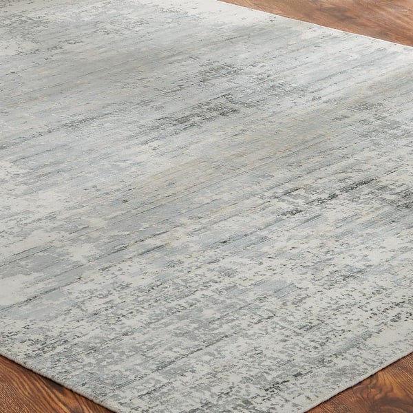 Gray/Sky 8 ft. 6 in. x 11 ft. 6 in. Area Rug