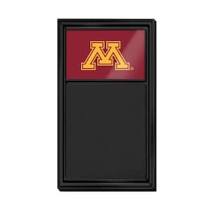 31.0 in. x 17.5 in. Minnesota Golden Gophers Chalk Note Board