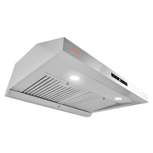 Broan-NuTone 413001 Non-Ducted Ductless Range Hood 30-Inch, White & 423001  30-inch Under-cabinet Range Hood with 2-Speed Exhaust
