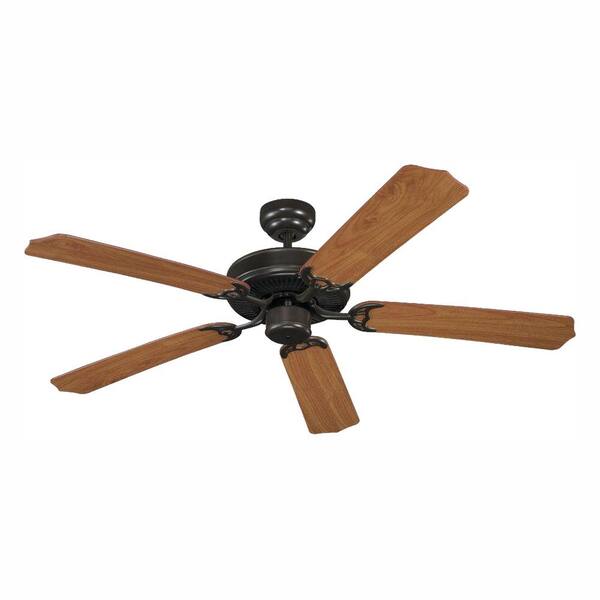 Generation Lighting Quality Max Collection 52 in. Heirloom Bronze 5 Blade Ceiling Fan