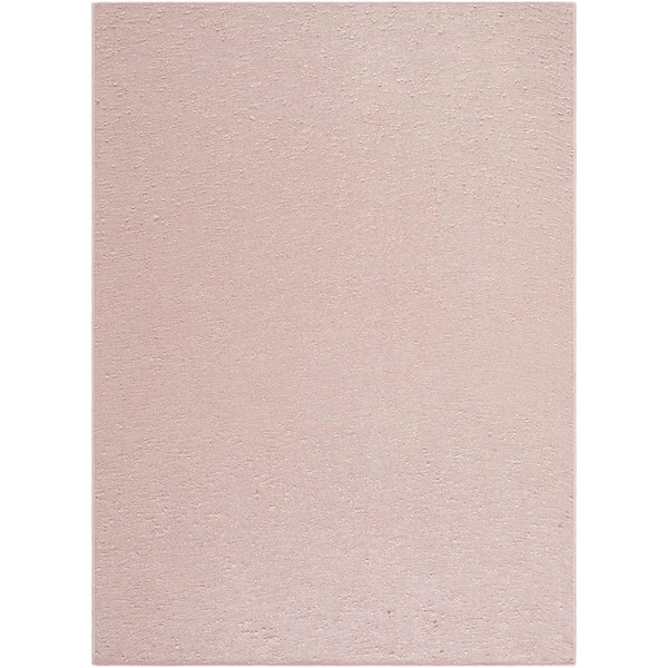 Lush Pink Cottage 5 ft. x 7 ft. Indoor Area Rug