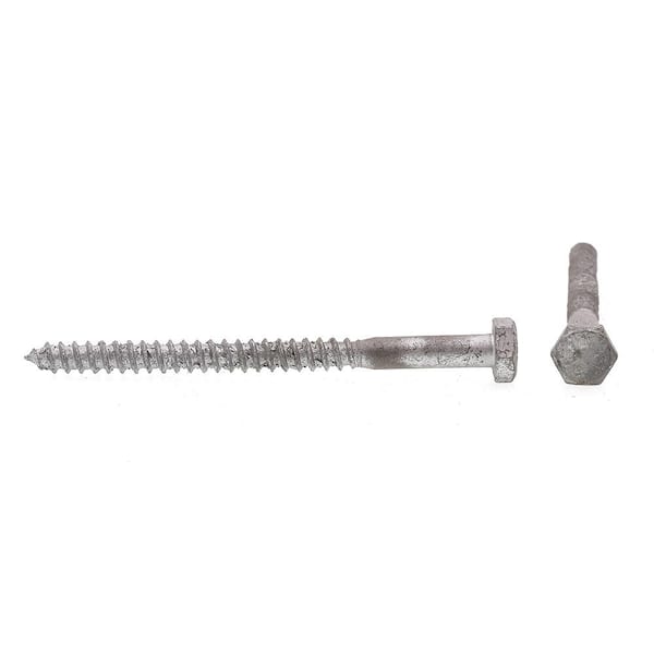 1/4 x 1-1/2 Hex Lag Screws Hot Dip Galvanized Set #TR-2962F Warranity by Pr-Mch New Package of 1000 pcs 