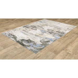 Madelyn Multi Doormat 2 ft. x 3 ft. Abstract Area Rug