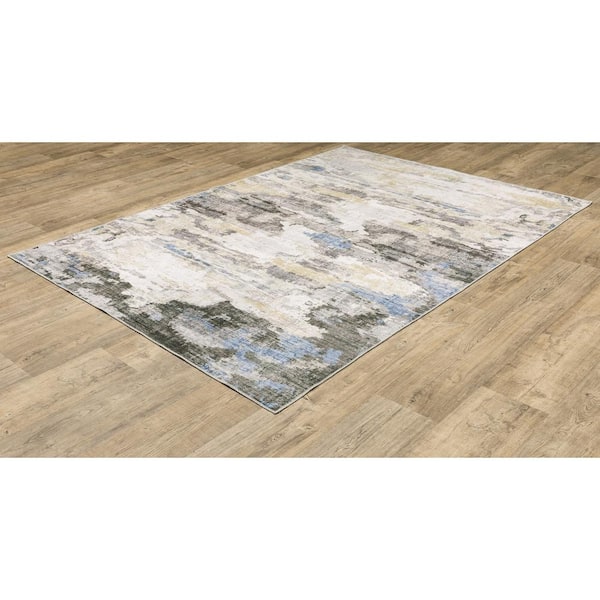 Madelyn Multi-Colored 7 ft. 6 in. x 10 ft. Abstract Area Rug