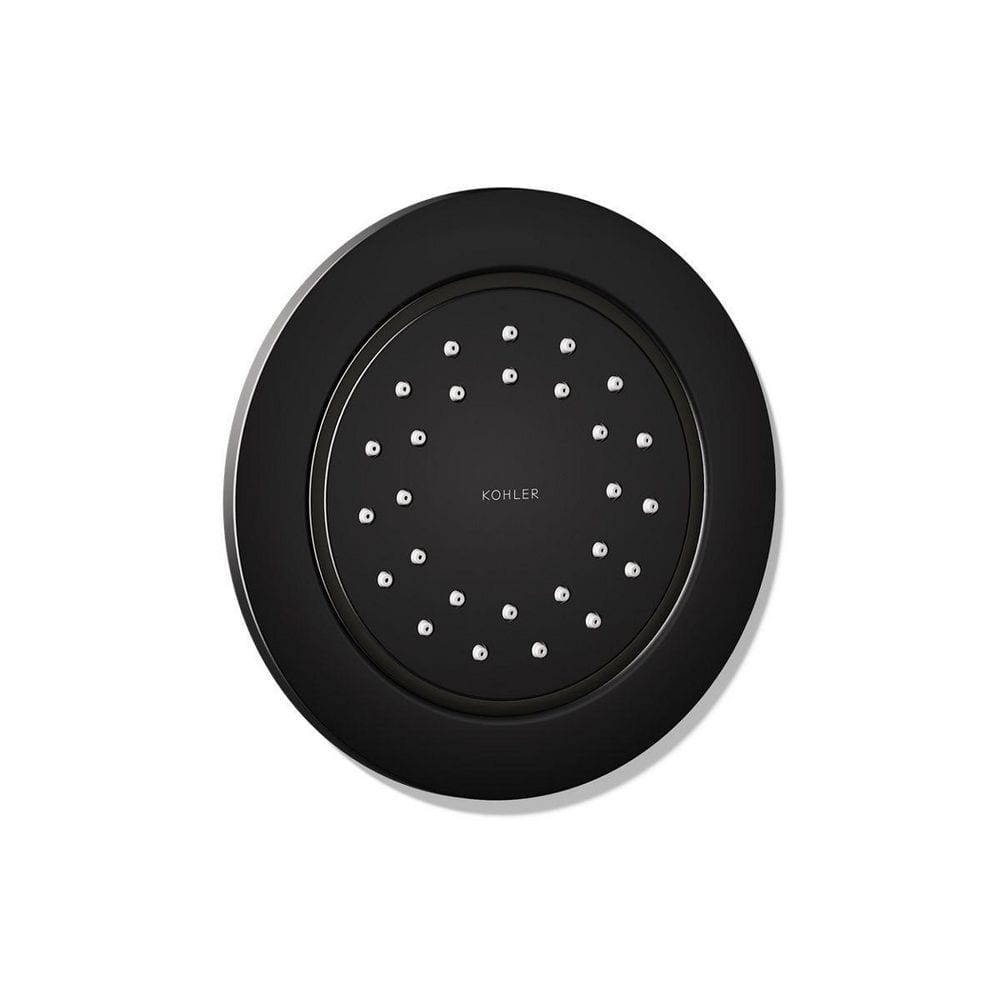KOHLER WaterTile Round 27-Nozzle Body Spray in Matte Black K-8013
