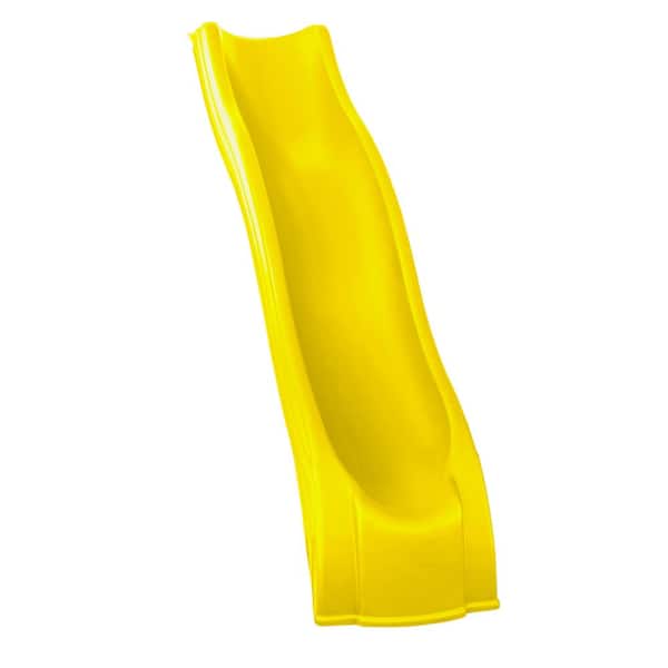 Swing-N-Slide Playsets Yellow Apex Wave Slide WS 8201 - The Home Depot