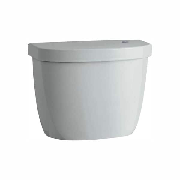 KOHLER Cimarron Touchless 1.28 GPF Single Flush Toilet Tank Only in Ice Grey