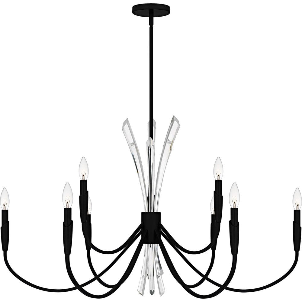 Cecily 9-Light Matte Black Chandelier price history on PriceWatchPro