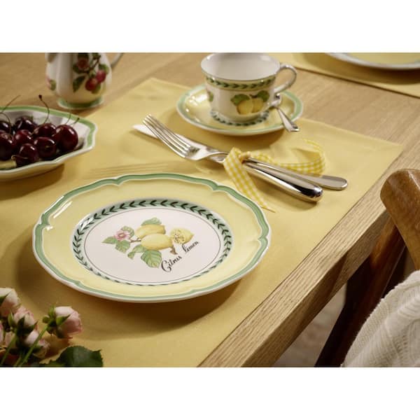 Villeroy & Boch French Multi Garden Valence Lemon Porcelain Salad