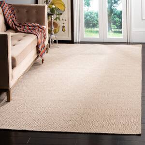 Oasis Brown/Ivory 6 ft. x 9 ft. Geometric Area Rug