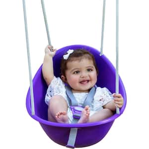 FLYBAR Swurfer Coconut Toddler Baby Swing Comfy 3-Point Adjustable