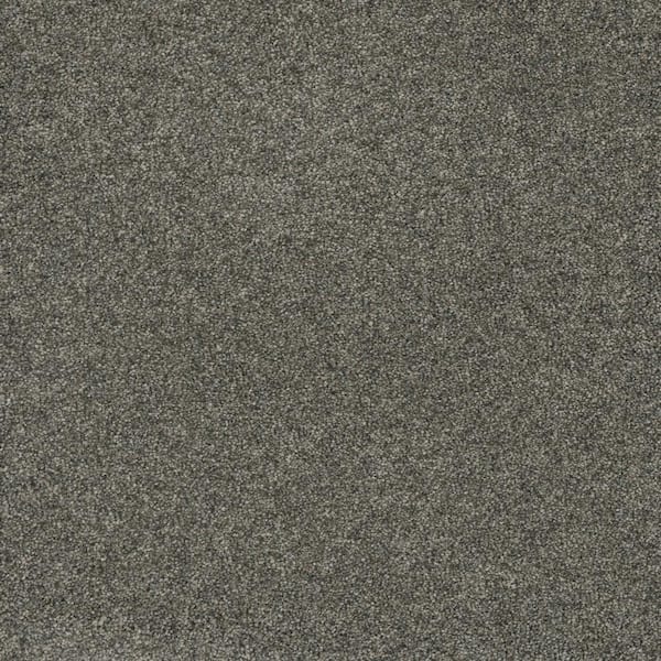Home Decorators Collection Bradmore I - Wake - Gray 45 oz. SD Polyester Texture Installed Carpet