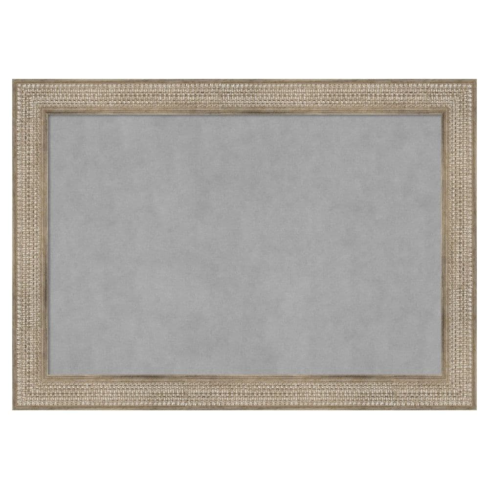Trellis Silver 42 in. x 30 in.Wood Framed Magnetic Memo Board price history on PriceWatchPro