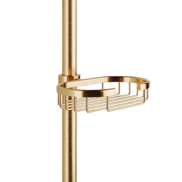 Kauai 6-Spray Patterns 1.8 GPM 8 in. Wall Mount Dual Shower Heads in Brushed Gold Kauai 6-Spray Patterns 1.8 GPM 8 in. Wall Mount Dual Shower Heads in Brushed Gold
