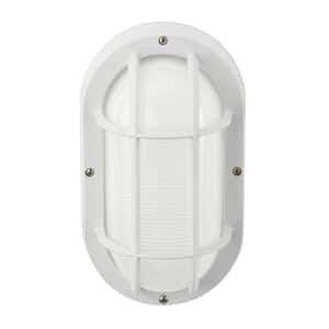 White LED Outdoor Bulkhead Light with CCT Color Switchable from 3000K, 4000K, 5000K