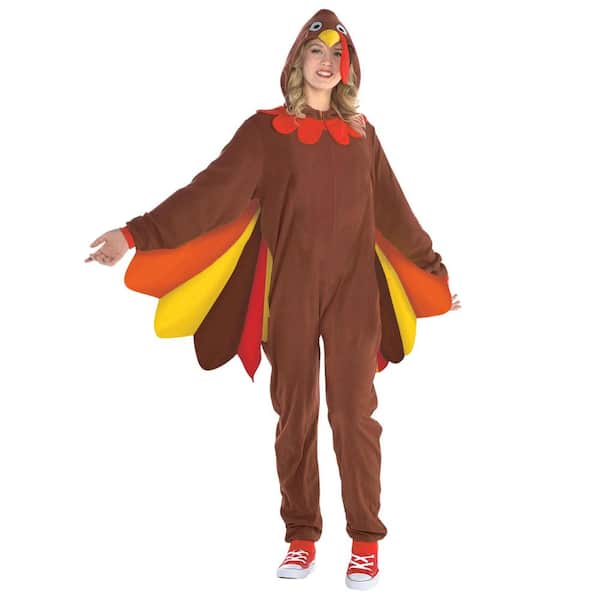 Amscan Adult Thanksgiving Turkey Zipster in Large/X-Large