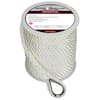 Extreme Max BoatTector 3/8 in. x 150 ft. Twisted Nylon Anchor Line with  Thimble in White 3006.2294 - The Home Depot