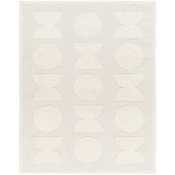 Livabliss Nolia Gray Modern 5 ft. x 7 ft. Indoor Area Rug