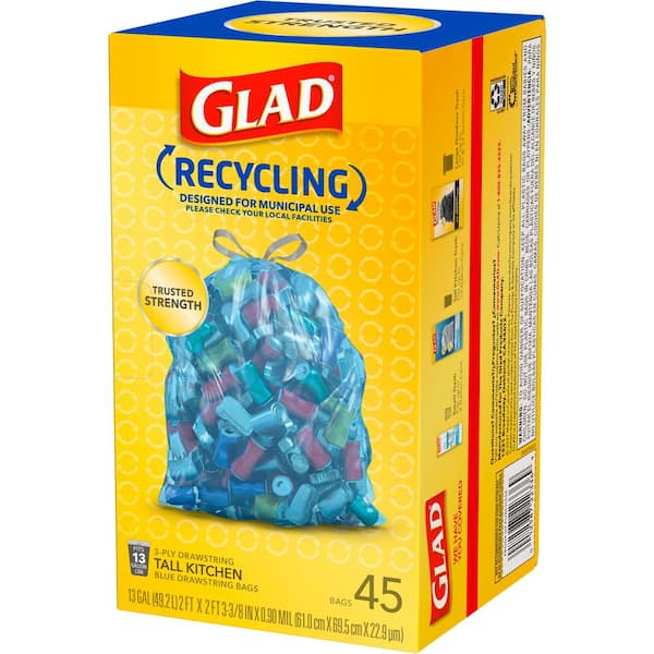 Glad - Glad Small Kitchen Trash Bags, 4 gl (30 count)  Online grocery  shopping & Delivery - Smart and Final