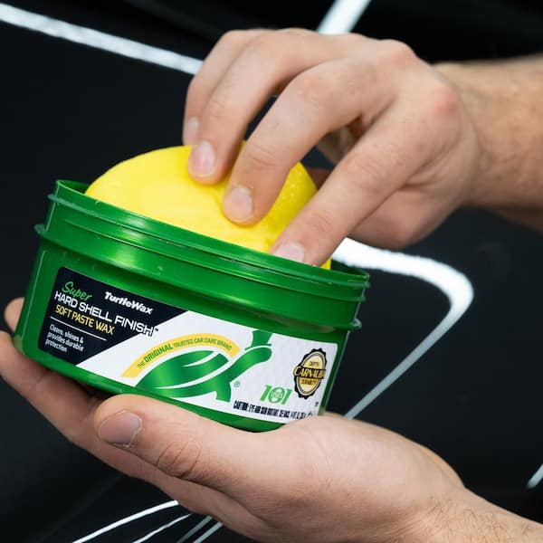 TURTLE WAX 14 oz. Super Hard Shell Paste Wax T222R - The