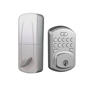 LoRa Thumbturn Smart Single Cylinder Deadbolt Electronic Entry Deadbolt Compatible with Alexa and IFTTT Remote Access