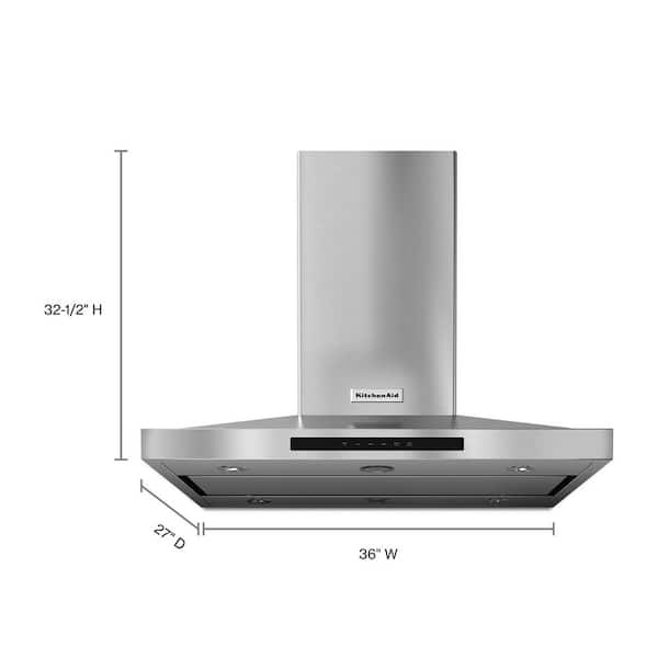 KitchenAid Range Hood (KVIB606DSS) - Stainless Steel KitchenAid Range Hood (KVIB606DSS) - Stainless Steel